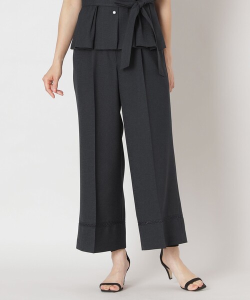 バイカラーサイドリボン パンツ／トゥービーシック（TO BE CHIC