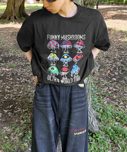 sedacle（セダクル）の「ヴィンテージライクアソートバンT（Tシャツ/カットソー・レディース・ホワイト/ホワイト系その他/ブラック/グレー系その他/ブラック系その他/グレー・SMALL/MEDIUM/LARGE）」の3枚目の写真