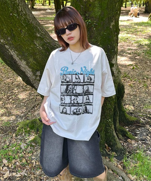 sedacle（セダクル）の「ヴィンテージライクアソートバンT（Tシャツ/カットソー・レディース・ホワイト/ホワイト系その他/ブラック/グレー系その他/ブラック系その他/グレー・SMALL/MEDIUM/LARGE）」の21枚目の写真