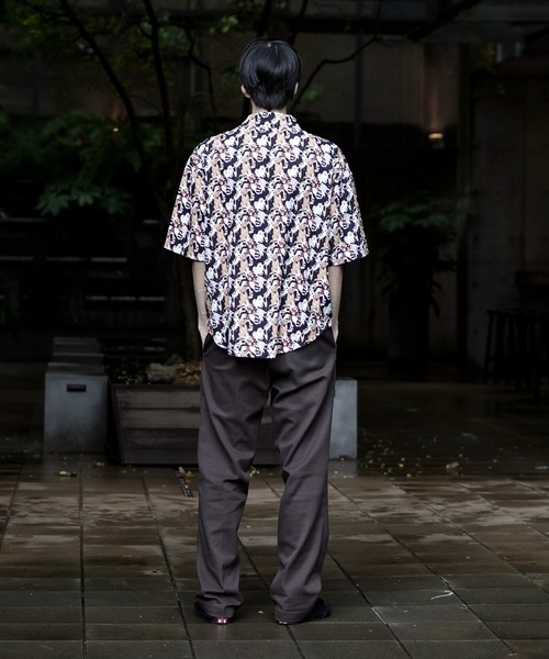 UNIIT(ユニット)の「犬猫アロハ ビッグシャツ(シャツ/ブラウス・メンズ・その他/その他1・MEDIUM/LARGE)」の14枚目の写真