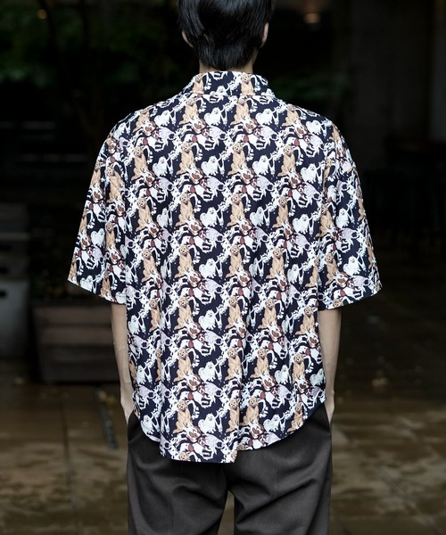 UNIIT(ユニット)の「犬猫アロハ ビッグシャツ(シャツ/ブラウス・メンズ・その他/その他1・MEDIUM/LARGE)」の15枚目の写真