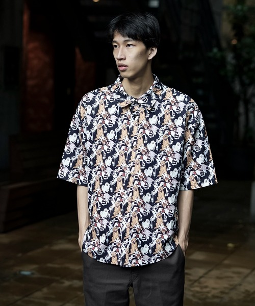 UNIIT(ユニット)の「犬猫アロハ ビッグシャツ(シャツ/ブラウス・メンズ・その他/その他1・MEDIUM/LARGE)」の5枚目の写真