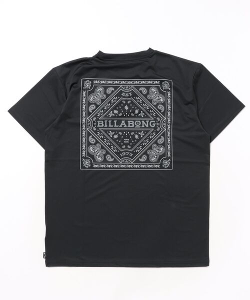 BILLABONG(ビラボン)の「BILLABONG メンズ AIR DRY MESH TEE ラッシュガード 【2025年夏モデル】/ビラボン水陸両用半袖バックプリントメッシュラッシュガード(水着)(ラッシュガード・メンズ・クリーム/ブラック・MEDIUM/LARGE)」の3枚目の写真