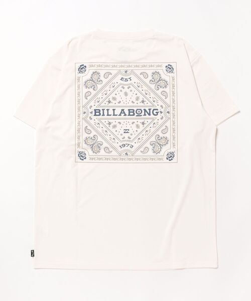 BILLABONG(ビラボン)の「BILLABONG メンズ AIR DRY MESH TEE ラッシュガード 【2025年夏モデル】/ビラボン水陸両用半袖バックプリントメッシュラッシュガード(水着)(ラッシュガード・メンズ・クリーム/ブラック・MEDIUM/LARGE)」の4枚目の写真