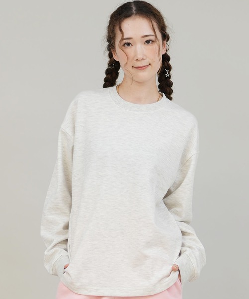 DISCUS ATHLETIC(ディスカス アスレチック)の「DISCUS ATHLETIC/ディスカスアスレチック DSC COOLMAX袖リブロンT ロンT 5473-5107(Tシャツ/カットソー・レディース・ホワイト/杢グレー/ブラック/オートミール/ネイビー/スミクロ・L/M)」の5枚目の写真