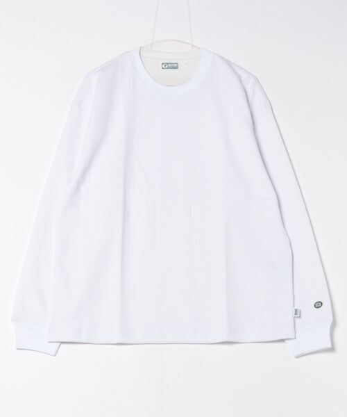 DISCUS ATHLETIC(ディスカス アスレチック)の「DISCUS ATHLETIC/ディスカスアスレチック DSC COOLMAX袖リブロンT ロンT 5473-5107(Tシャツ/カットソー・レディース・ホワイト/杢グレー/ブラック/オートミール/ネイビー/スミクロ・L/M)」の20枚目の写真