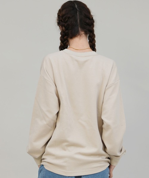 DISCUS ATHLETIC(ディスカス アスレチック)の「DISCUS ATHLETIC/ディスカスアスレチック DSC COOLMAX袖リブロンT ロンT 5473-5107(Tシャツ/カットソー・レディース・ホワイト/杢グレー/ブラック/オートミール/ネイビー/スミクロ・L/M)」の14枚目の写真