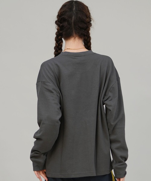 DISCUS ATHLETIC(ディスカス アスレチック)の「DISCUS ATHLETIC/ディスカスアスレチック DSC COOLMAX袖リブロンT ロンT 5473-5107(Tシャツ/カットソー・レディース・ホワイト/杢グレー/ブラック/オートミール/ネイビー/スミクロ・L/M)」の12枚目の写真