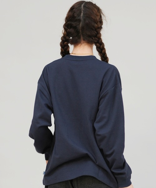 DISCUS ATHLETIC(ディスカス アスレチック)の「DISCUS ATHLETIC/ディスカスアスレチック DSC COOLMAX袖リブロンT ロンT 5473-5107(Tシャツ/カットソー・レディース・ホワイト/杢グレー/ブラック/オートミール/ネイビー/スミクロ・L/M)」の18枚目の写真