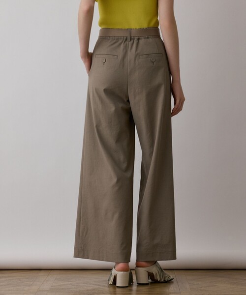 Diagram（ダイアグラム）の「ストレッチワイドパンツ（その他パンツ・レディース・カーキ/グリーン/ホワイト/ブラック・38/36/34）」の22枚目の写真