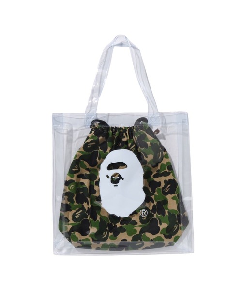 ABC CAMO CLEAR TOTE BAG（トートバッグ）｜A BATHING APE（ア