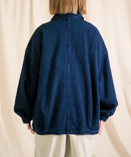 Brocante / ブロカント綾デニム フェルミエジャケット Brocante / ブロカント綾デニム フェルミエジャケット