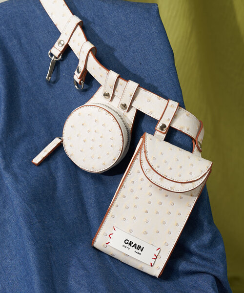 GRAIN(グレイン)の「【GRAIN/グレイン】オーストリッチアソートベルトバッグ(ベルト・レディース・ブルー/グレー/アイボリー・FREE)」の18枚目の写真
