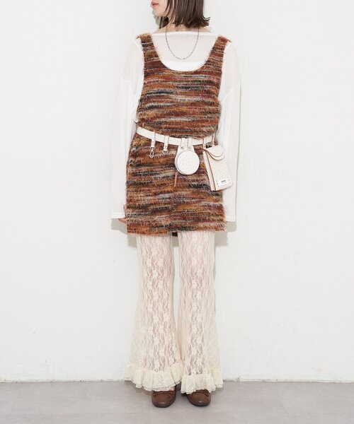 GRAIN(グレイン)の「【GRAIN/グレイン】オーストリッチアソートベルトバッグ(ベルト・レディース・ブルー/グレー/アイボリー・FREE)」の22枚目の写真