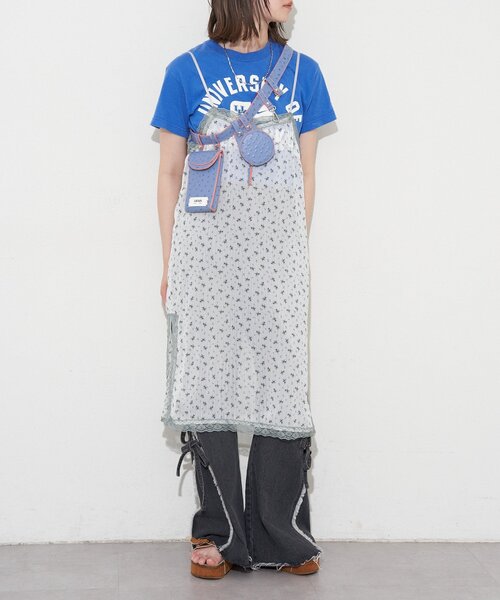 GRAIN(グレイン)の「【GRAIN/グレイン】オーストリッチアソートベルトバッグ(ベルト・レディース・ブルー/グレー/アイボリー・FREE)」の6枚目の写真