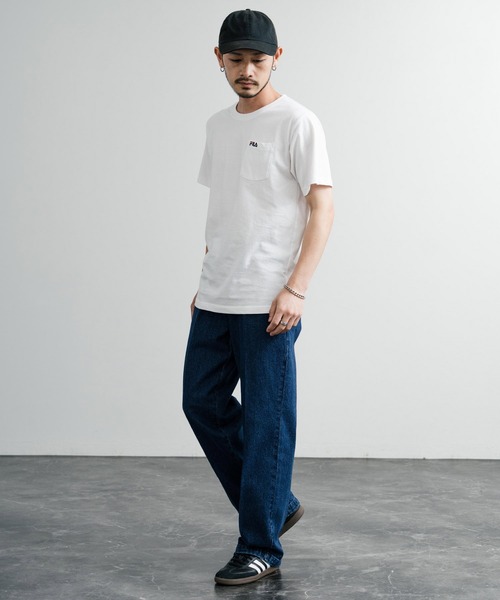 Dickies（ディッキーズ）の「Dickies ディッキーズ デニム874ワークパンツ/ワイドストレートデニムパンツ（デニムパンツ・メンズ・ブラック/ブルー・34/30/32/36）」の11枚目の写真