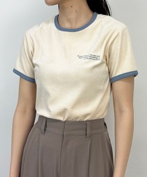 ベロア刺繍Tシャツ