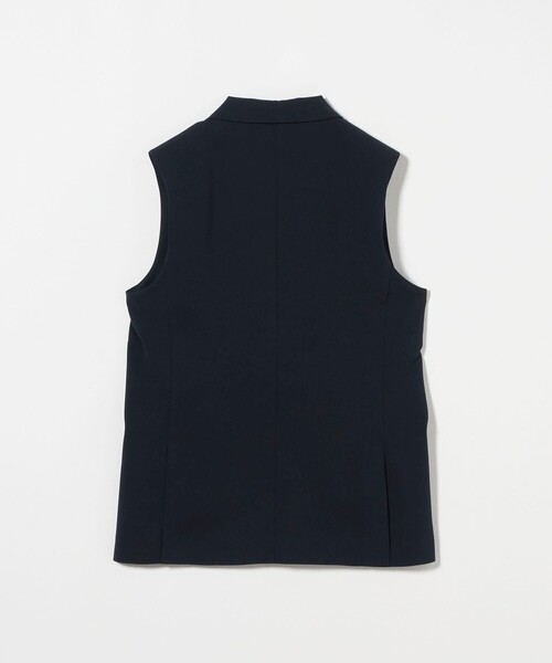 新品 ユナイテッドアローズ UNITED ARROWS 黒 テーラード ベスト drapy テーラード ベスト（ベスト）｜UNITED ARROWS