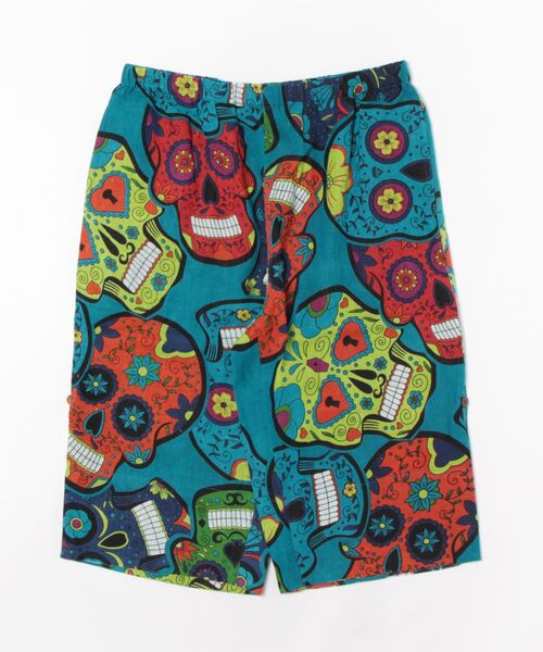 チャイハネ（チャイハネ）の「【チャイハネ】ネオエステコMEN'Sハーフパンツ（その他パンツ・メンズ・ブラックミックス/ブラック×ホワイト/グリーン/パープル/ターコイズブルー/その他1/その他2/その他3/その他4/イエロー・FREE）」の5枚目の写真