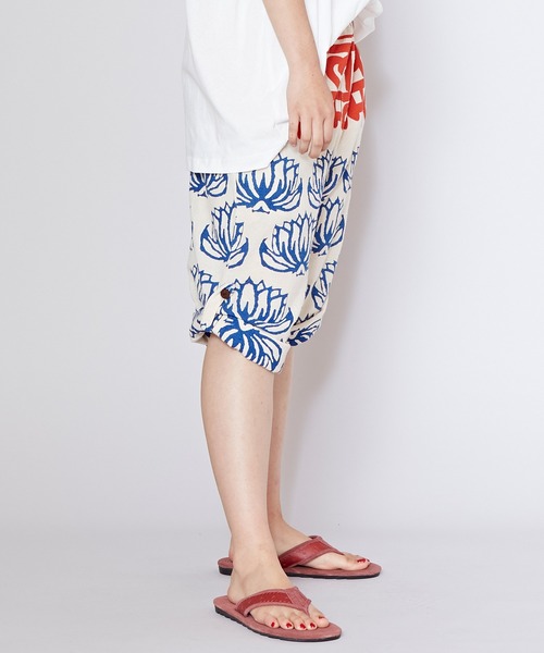 チャイハネ（チャイハネ）の「【チャイハネ】ネオエステコMEN'Sハーフパンツ（その他パンツ・メンズ・ブラックミックス/ブラック×ホワイト/グリーン/パープル/ターコイズブルー/その他1/その他2/その他3/その他4/イエロー・FREE）」の15枚目の写真