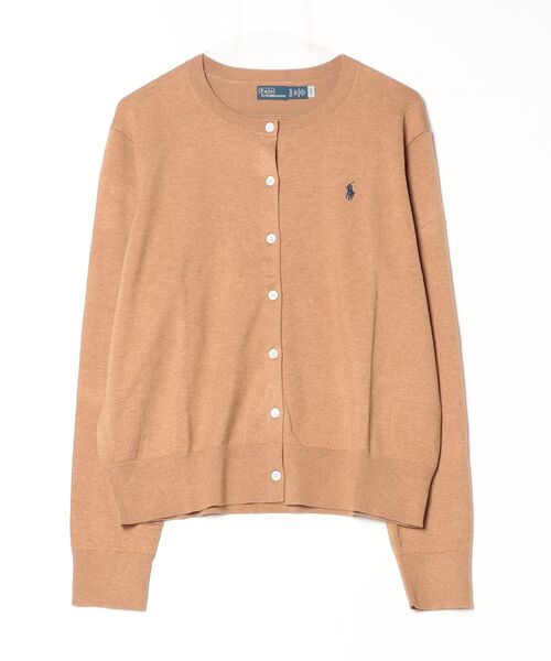 コットン クルーネック カーディガン（カーディガン/ボレロ）｜POLO