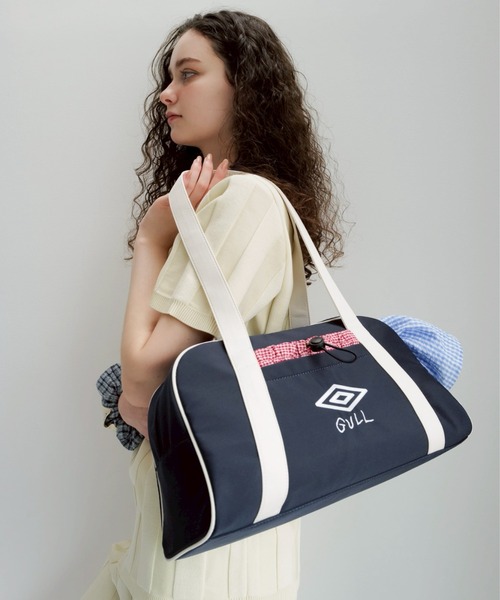 common gull products. バッグ umbro×common gull products.かまぼこバッグ（ボストンバッグ