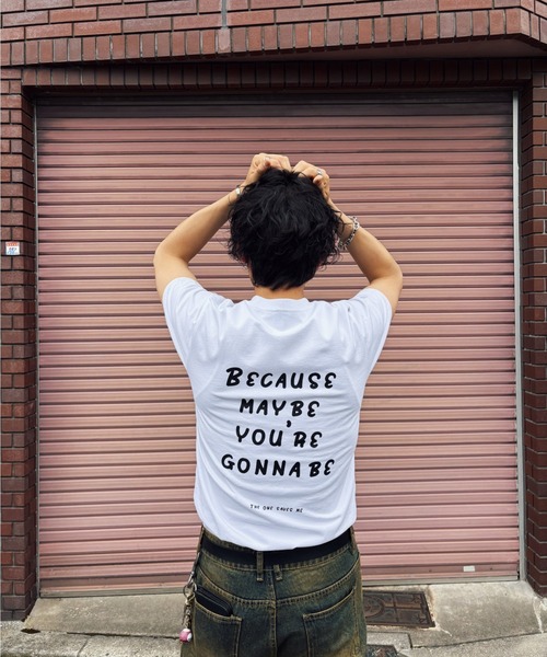 B'day(ビーデイ)の「ヘヴィウェイト天竺 プリント 半袖 クルーネック コットン100%(Tシャツ/カットソー・メンズ・ブラック/ホワイト/ホワイト系その他・LARGE/MEDIUM)」の5枚目の写真