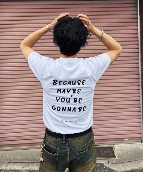 B'day(ビーデイ)の「ヘヴィウェイト天竺 プリント 半袖 クルーネック コットン100%(Tシャツ/カットソー・メンズ・ブラック/ホワイト/ホワイト系その他・LARGE/MEDIUM)」の6枚目の写真