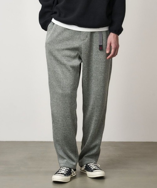 【GRAMICCI】BONDING KNIT FLEECE EAZY TAPERED PANT