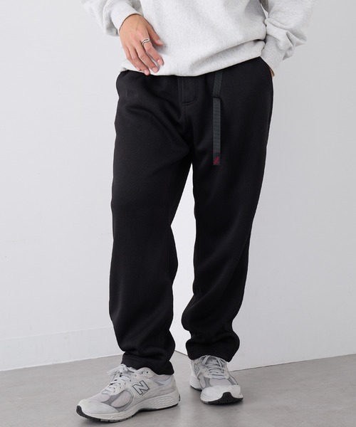 Gramicci(グラミチ)の「【GRAMICCI】BONDING KNIT FLEECE EAZY TAPERED PANT(その他パンツ・メンズ・ブラック/ヘザーグレー/チャコールグレー・M/S/L/XL)」の4枚目の写真