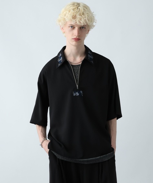 【Ado×HARE】ローズシシュウシャツ ブラック サイズS 新品未開封 HARE×Ado コラボ ローズシシュウシャツ ブラック M