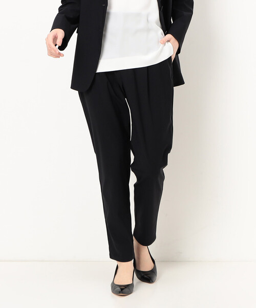 COMME CA（コムサ）の「【セットアップ対応】メリルハイテンション クロップドパンツ（その他パンツ・レディース・ライトグレー・9号）」の5枚目の写真