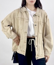 デニムジャケット（ベージュ系）ファッション通販 - ZOZOTOWN
