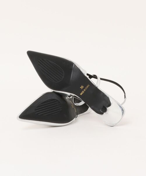 DONOBAN（ドノバン）の「【ANDRESD】slingback always shoes［スリングバッグオールウェイズシューズ］（ドレスシューズ・レディース・シルバー/ピンク/ブラック・36/39/38/37）」の5枚目の写真