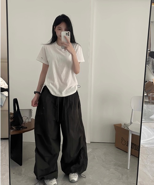 REBALANCE(リバランス)の「ワークスタイルワイドパンツ(その他パンツ・レディース・A/B・LARGE/MEDIUM)」の8枚目の写真