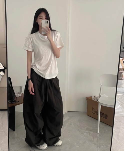 REBALANCE(リバランス)の「ワークスタイルワイドパンツ(その他パンツ・レディース・A/B・LARGE/MEDIUM)」の11枚目の写真