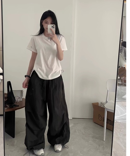 REBALANCE(リバランス)の「ワークスタイルワイドパンツ(その他パンツ・レディース・A/B・LARGE/MEDIUM)」の12枚目の写真