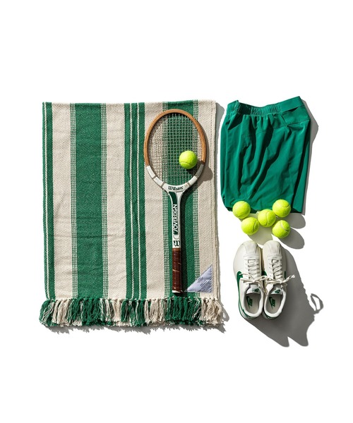 PUEBCO(vGuR)TENNIS TWILL BLANKET(uPbg)