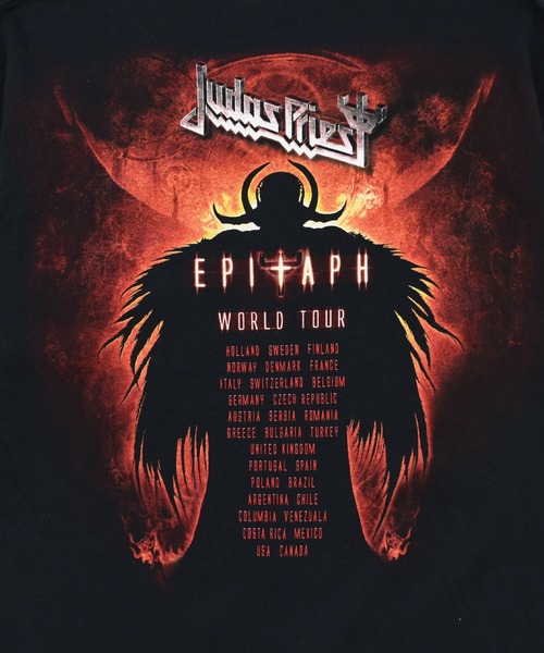 LABORATORY R(ラボラトリーアール)の「【USED】Hanes “JUDAS PRIEST” バンド Tシャツ(Tシャツ/カットソー・メンズ・ブラック・MEDIUM)」の6枚目の写真