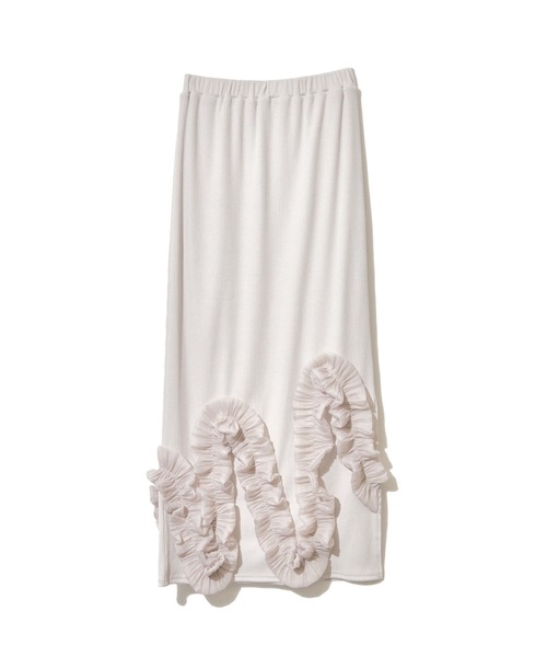 NOTREemor（ノートルエモア）の「sway frill ensemble（ワンピース・レディース・ブラック/ライトグレー・FREE）」の21枚目の写真