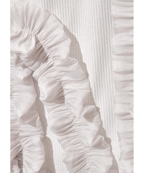 NOTREemor（ノートルエモア）の「sway frill ensemble（ワンピース・レディース・ブラック/ライトグレー・FREE）」の22枚目の写真