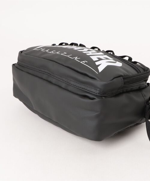 THRASHER（スラッシャー）の「THRASHER ヨコショルダー 3L(ST)（ショルダーバッグ・メンズ・ブラック/ホワイト・FREE）」の6枚目の写真
