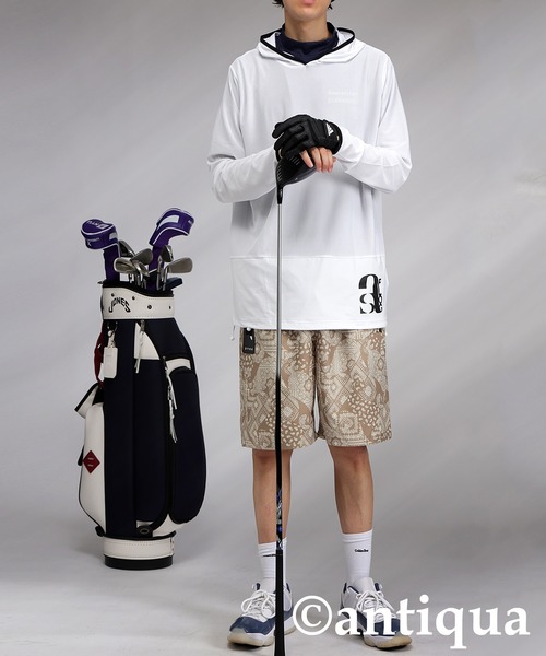 antiqua(アンティカ)の「【STCH】UVメッシュフーディー(パーカー・レディース・ブラック/ホワイト・ML/LXL)」の21枚目の写真