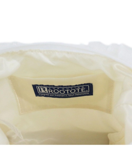 ROOTOTE（ルートート）の「ルートート / SC.ベビールー.チュールワンハンドル-A（トートバッグ・レディース・アイボリー/グレー/ブラック・FREE）」の15枚目の写真