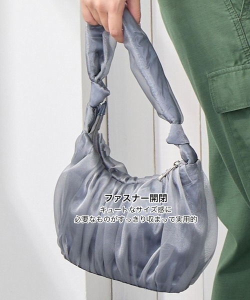 ROOTOTE（ルートート）の「ルートート / SC.ベビールー.チュールワンハンドル-A（トートバッグ・レディース・アイボリー/グレー/ブラック・FREE）」の11枚目の写真