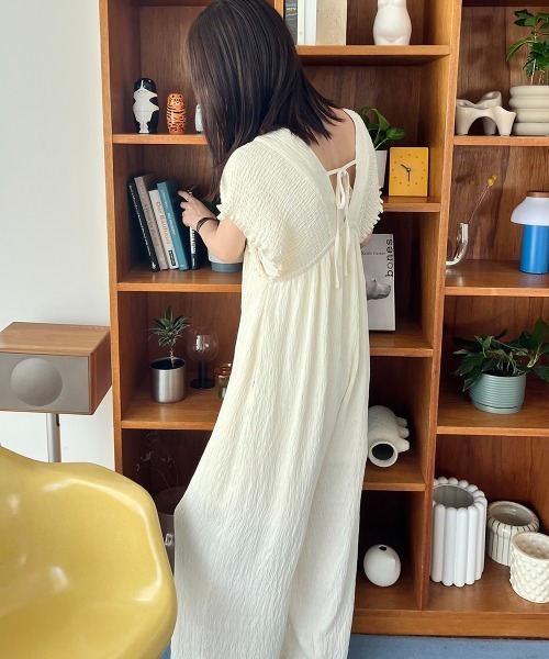 セール】シャーリングサロペット（サロペット/オーバーオール