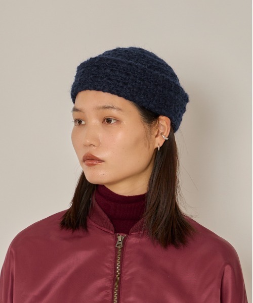 arth（アース）の「arth  Mohair Braid Sailor / アース（ハット・レディース・レッド/ネイビー/ブラック・M/57.5cm）」の2枚目の写真