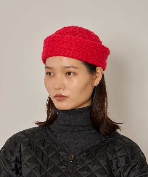arth（アース）の「arth  Mohair Braid Sailor / アース（ハット・レディース・レッド/ネイビー/ブラック・M/57.5cm）」の3枚目の写真