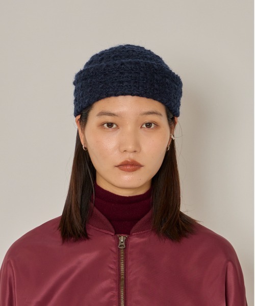 arth（アース）の「arth  Mohair Braid Sailor / アース（ハット・レディース・レッド/ネイビー/ブラック・M/57.5cm）」の15枚目の写真