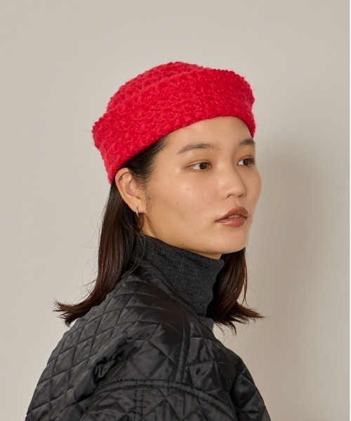 arth（アース）の「arth  Mohair Braid Sailor / アース（ハット・レディース・レッド/ネイビー/ブラック・M/57.5cm）」の8枚目の写真